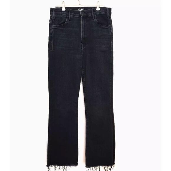 Mother The Hustler Ankle Fray Denim Jeans womens Size 24 Encounters at Night - Picture 1 of 7